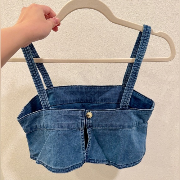 Aritzia Wilfred free Denim Tank Top - Picture 2 of 3